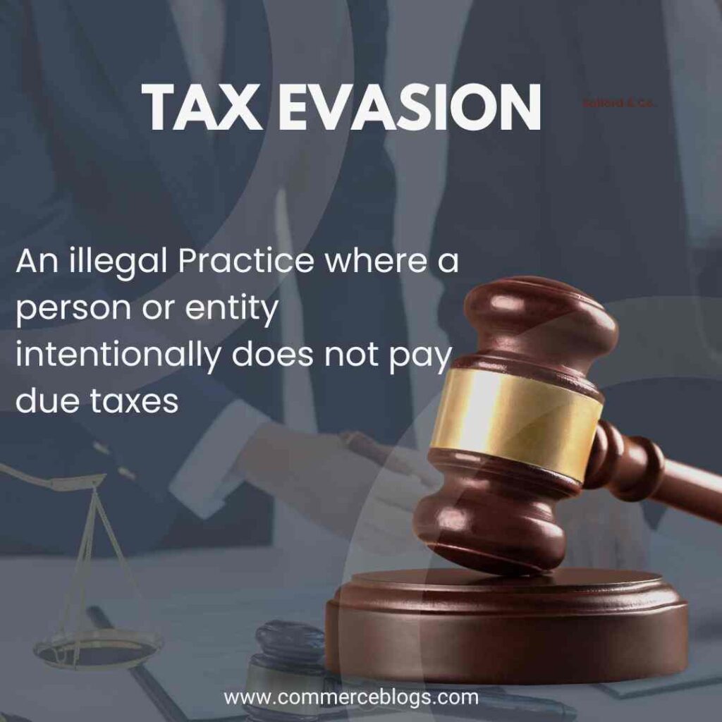 Tax Evasion