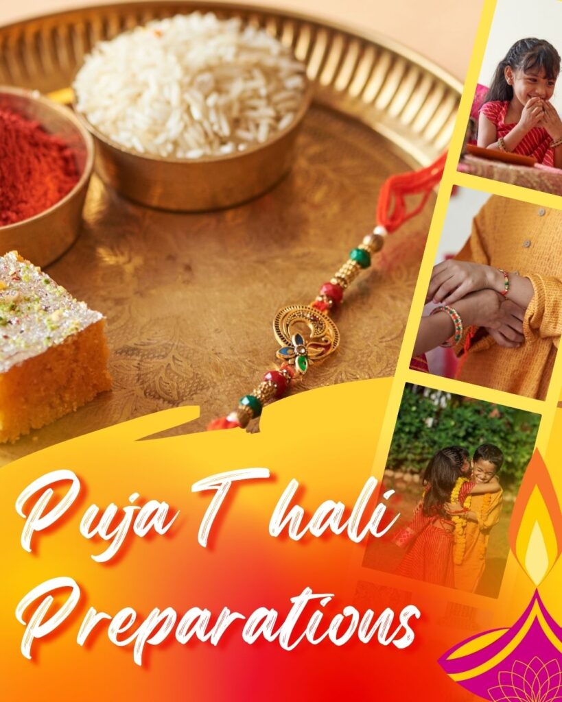 Puja Thali Preparations