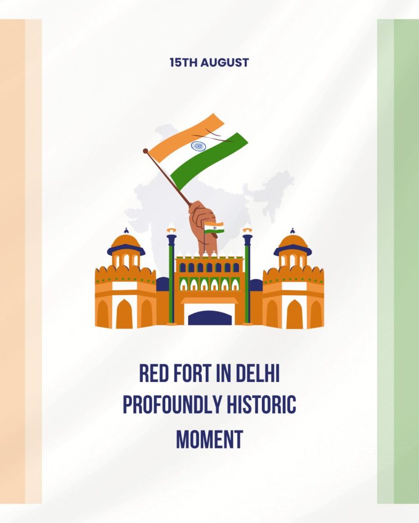 Red Fort in Independence Day